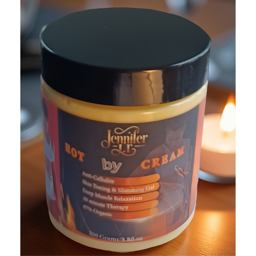 🔥 Natural Slimming Hot Cream – Fat Burning Gel for Waist, Belly & Cellulite