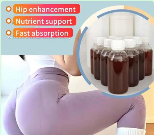 Hip Butt Enlargement Supplement Buttock Boosting Syrup Fast Thicker Hips Stimulant Multivitamin Drink Buttocks Enlargement Syrup