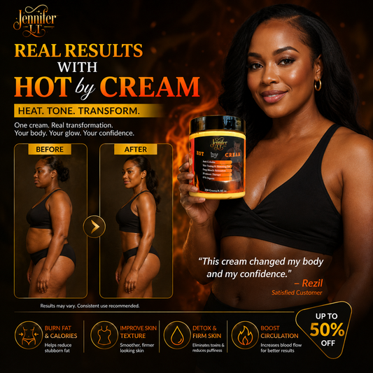 🔥 Natural Slimming Hot Cream – Fat Burning Gel for Waist, Belly & Cellulite