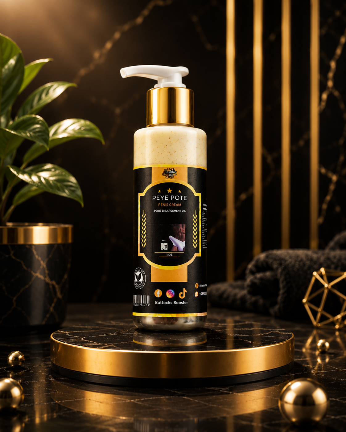PEYE POTE – Natural Penis Enlargement Cream & Oil
